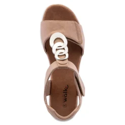 Sandalen|Die moderne Hausfrau Klett-Sandale 