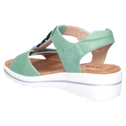 Damen Die moderne Hausfrau Klett-Sandale 