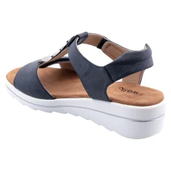 Sandalen|Die moderne Hausfrau Klett-Sandale 