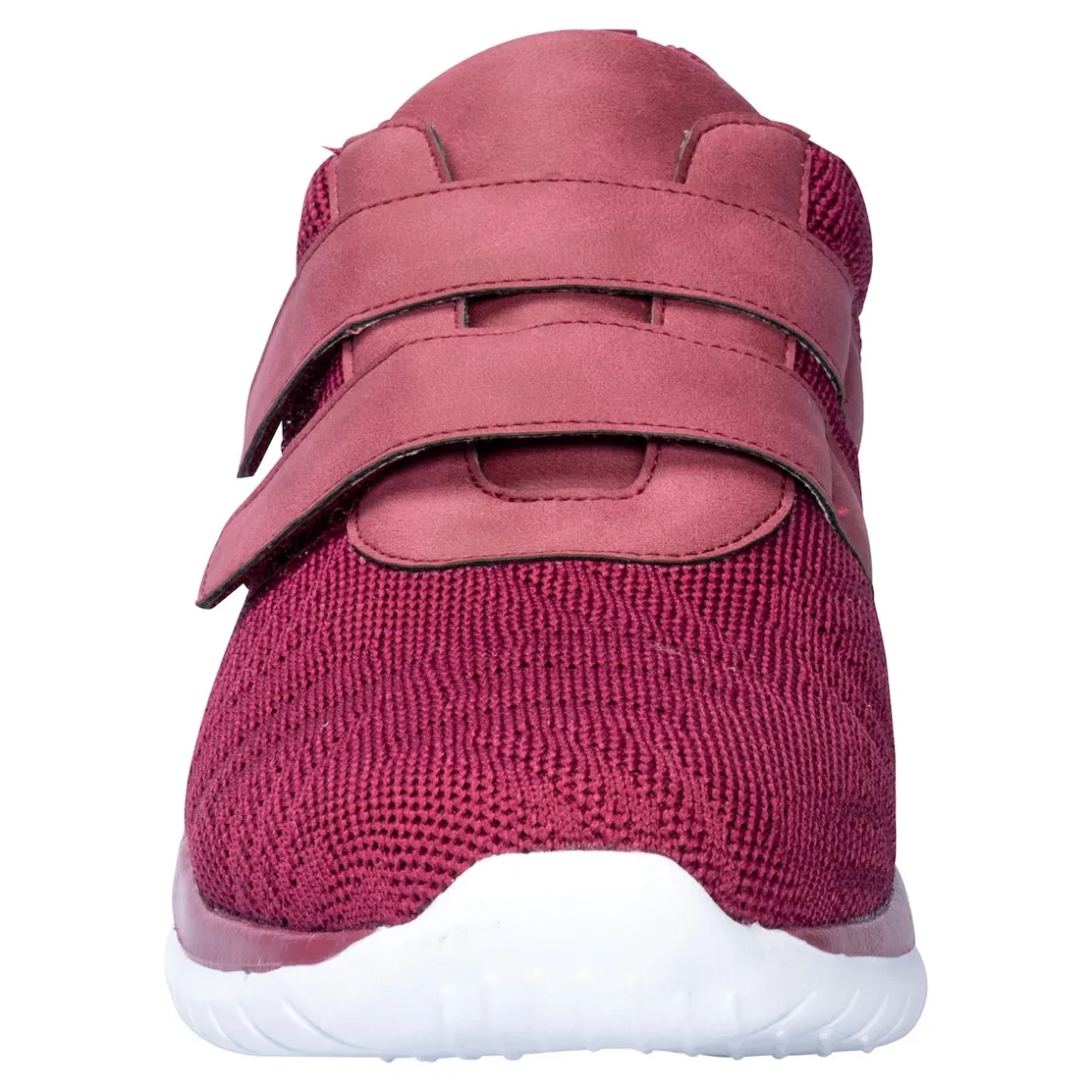 Sportschuhe|Die moderne Hausfrau Klettschuh „Federleicht“ beere