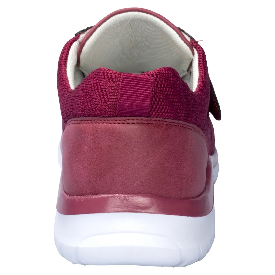 Sportschuhe|Die moderne Hausfrau Klettschuh „Federleicht“ beere