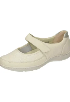 Slipper & Mokassins|Die moderne Hausfrau Klettschuhe beige