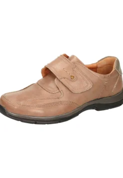 Slipper|Die moderne Hausfrau Klettschuhe braun