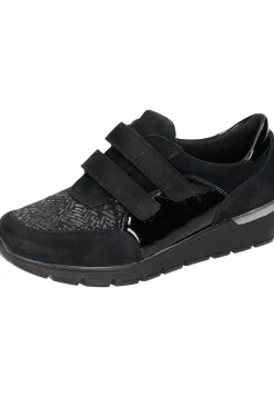 Slipper & Mokassins|Die moderne Hausfrau Klettschuhe schwarz