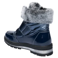 Stiefel|Die moderne Hausfrau Klettstiefel „Leonita“ marine