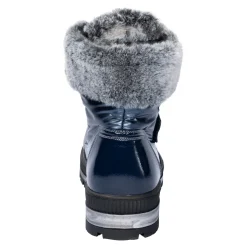 Damen Die moderne Hausfrau Klettstiefel „Leonita“ marine