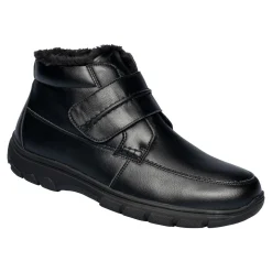 Stiefel|Die moderne Hausfrau Klett-Stiefel mit Leder „Herrmann“