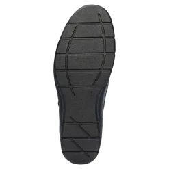 Stiefeletten|Die moderne Hausfrau Klett-Stiefelette „Helga“ marine