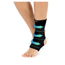 Die moderne Hausfrau Knöchelbandage TRIGGin mit Kupfer- & Carbonfasern