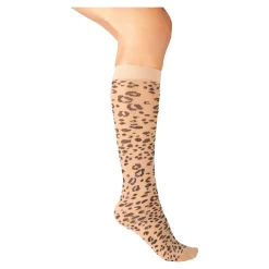 Socken|Die moderne Hausfrau Kniestrumfe "Animals", 4 Stück, Unigröße