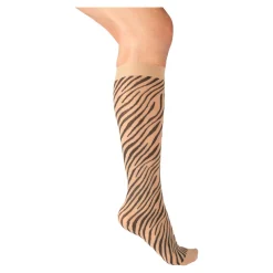 Socken|Die moderne Hausfrau Kniestrumfe "Animals", 4 Stück, Unigröße