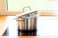 Töpfe|Die moderne Hausfrau Kochtopf, Edelstahl Sanvito 1 x Topf, 1 x Deckel