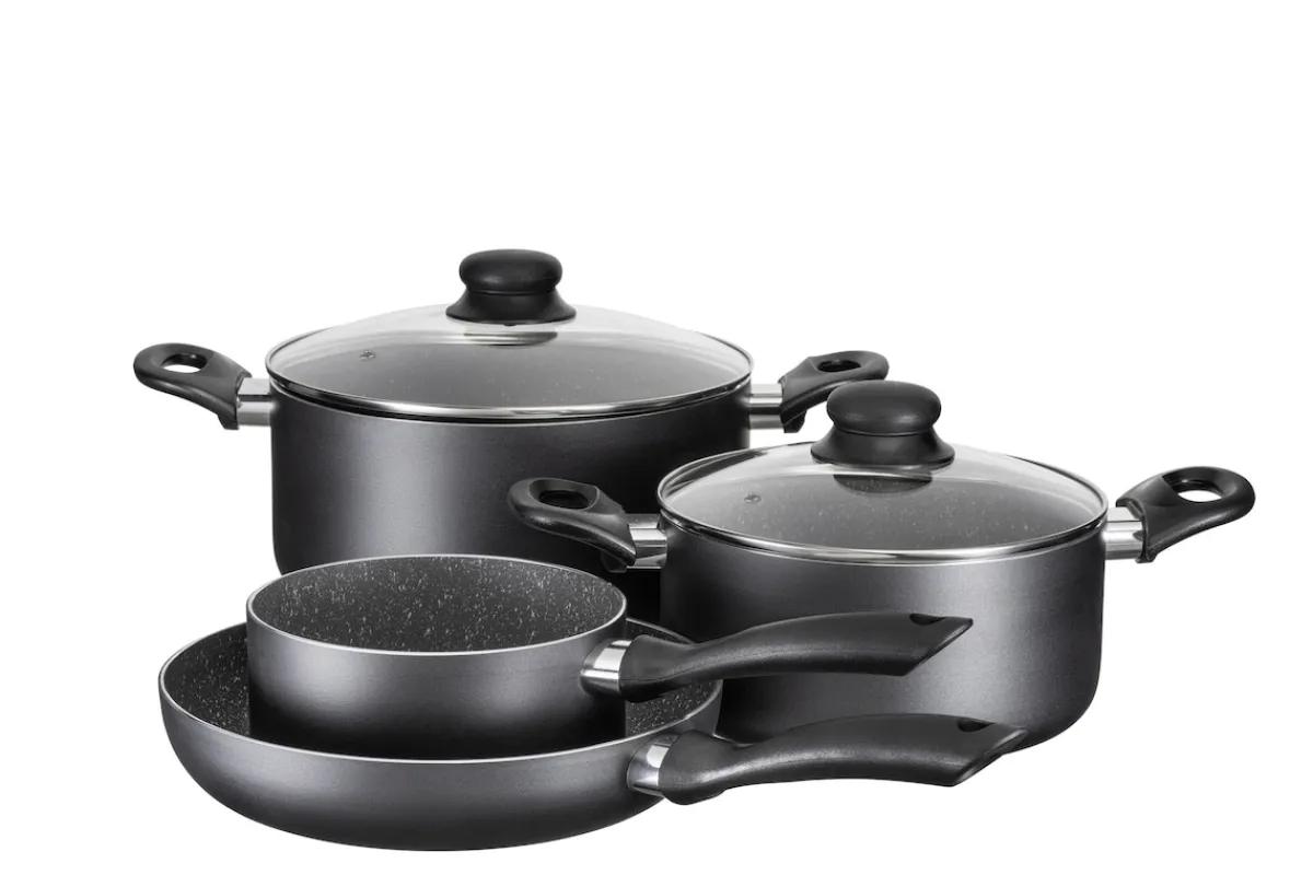 Die moderne Hausfrau Kochtopf-Set, Aluminium Izar