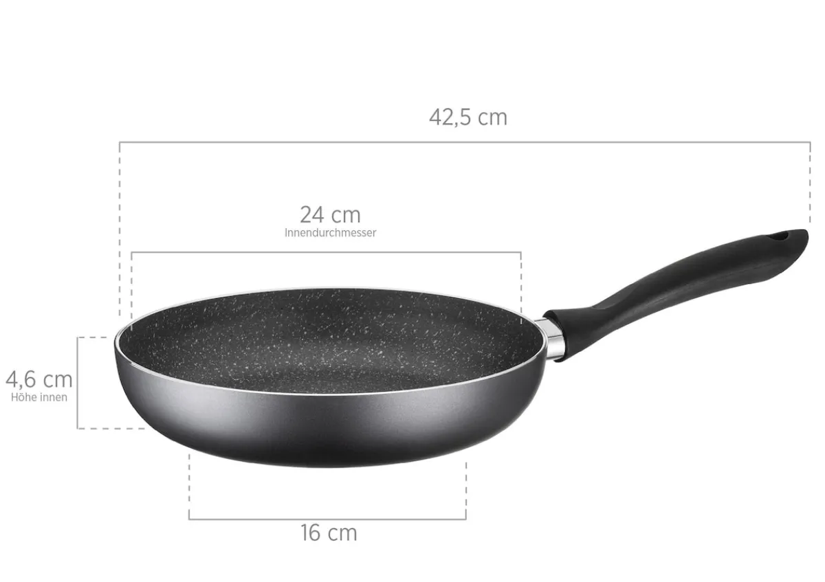 Die moderne Hausfrau Kochtopf-Set, Aluminium Izar