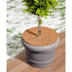 Gewächshäuser & Aufzuchthilfen|Die moderne Hausfrau Kokos-Abdeckscheibe, 2 Stück