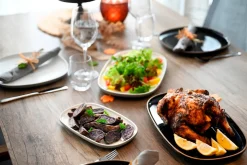 Geschirrsets|Die moderne Hausfrau Kombiservice, Keramik Isora Schwarz