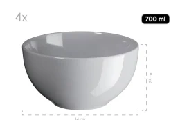 Geschirrsets|Die moderne Hausfrau Kombiservice Pastell Selection Grün