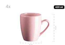 Geschirrsets|Die moderne Hausfrau Kombiservice Pastell Selection Grün