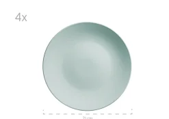 Geschirrsets|Die moderne Hausfrau Kombiservice Pastell Selection Grün