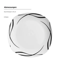 Die moderne Hausfrau Kombiservice, Porzellan DECORA