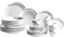 Geschirrsets|Die moderne Hausfrau Kombiservice, Porzellan TAJO