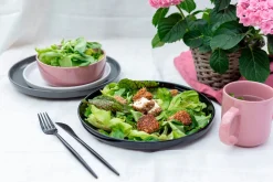 Geschirrsets|Die moderne Hausfrau Kombiservice, Steinzeug ALENIA Weiß