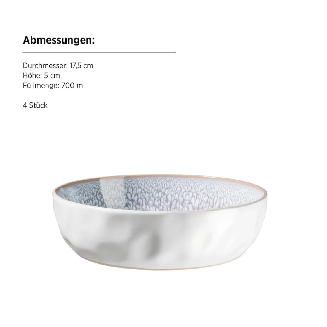 Geschirrsets|Die moderne Hausfrau Kombiservice, Steinzeug Elea Flieder