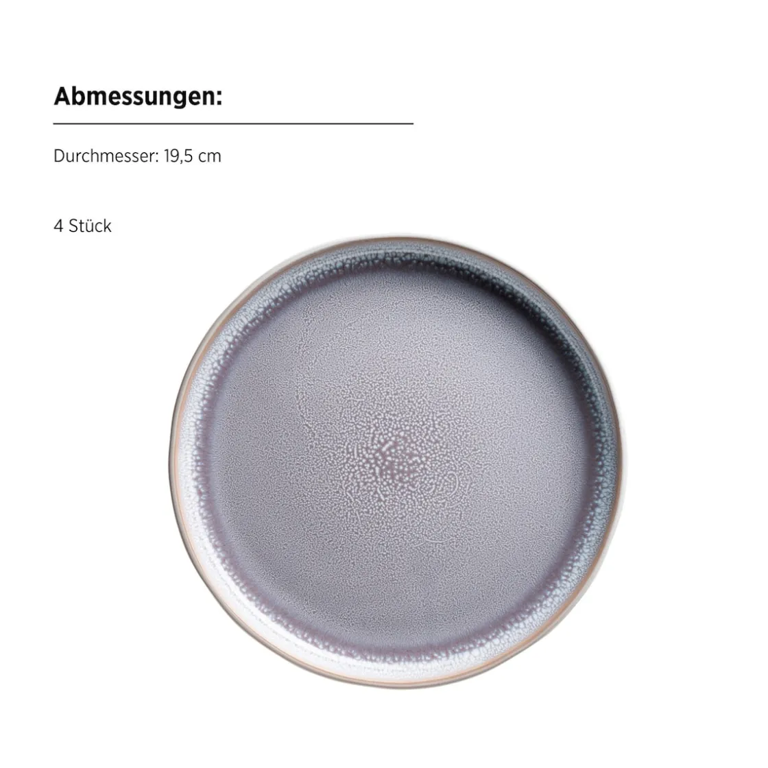 Geschirrsets|Die moderne Hausfrau Kombiservice, Steinzeug Elea Flieder