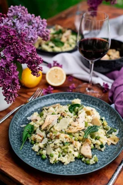 Geschirrsets|Die moderne Hausfrau Kombiservice, Steinzeug Filippa Schwarz