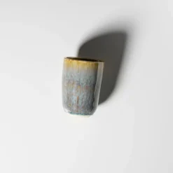 Geschirrsets|Die moderne Hausfrau Kombiservice, Steinzeug Flussufer blau, grün, braun