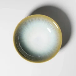 Geschirrsets|Die moderne Hausfrau Kombiservice, Steinzeug Flussufer blau, grün, weiß