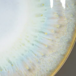 Geschirrsets|Die moderne Hausfrau Kombiservice, Steinzeug Flussufer blau, grün, weiß