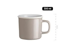 Geschirrsets|Die moderne Hausfrau Kombiservice, Steinzeug Maila Petrol, Altrosa, Beige, Dunkelblau