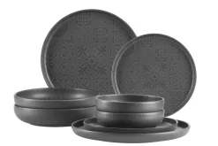 Geschirrsets|Die moderne Hausfrau Kombiservice, Steinzeug Trad. Tiles