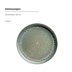 Geschirrsets|Die moderne Hausfrau Kombiset, Steinzeug Malea Grün