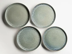 Geschirrsets|Die moderne Hausfrau Kombiset, Steinzeug Malea Grün