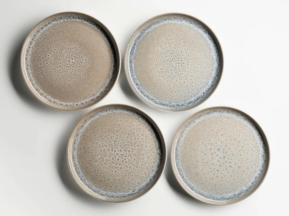 Geschirrsets|Die moderne Hausfrau Kombiset, Steinzeug Malea Beige