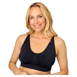 Bh'S|Die moderne Hausfrau Komfort-Bustier, verstellbar schwarz