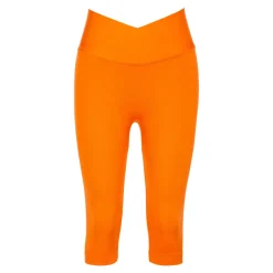 Hosen & Leggings|Die moderne Hausfrau Komfort-Capri-Leggings "Leonie" orange