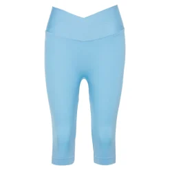 Hosen & Leggings|Die moderne Hausfrau Komfort-Capri-Leggings "Leonie" hellblau