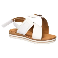 Sandalen|Die moderne Hausfrau Komfort-Fashionsandale „Franka“ weiß