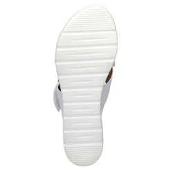 Sandalen|Die moderne Hausfrau Komfort-Fashionsandale „Franka“ weiß