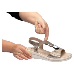 Sandalen|Die moderne Hausfrau Komfort-Sandalette „Daria“