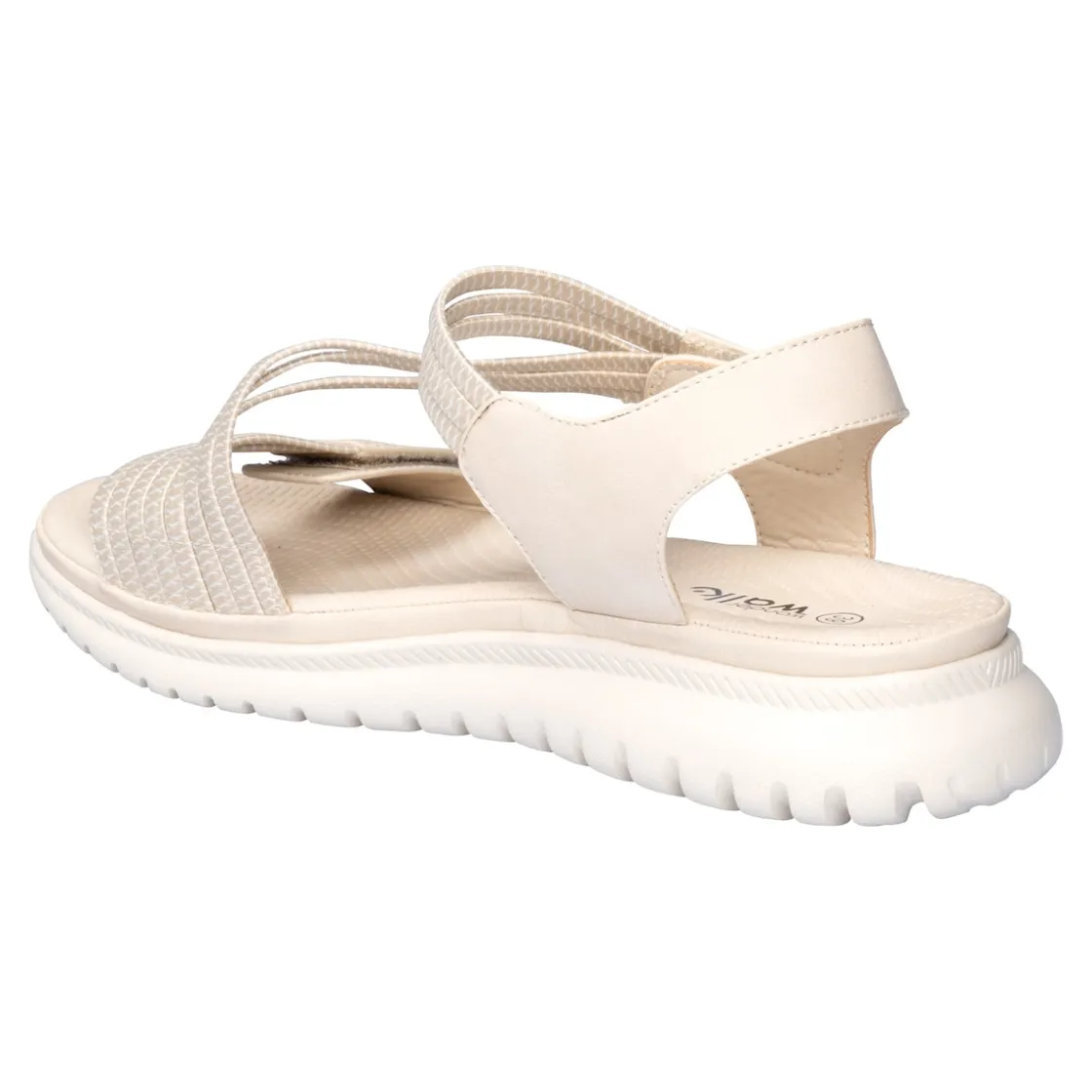 Sandalen|Die moderne Hausfrau Komfort-Sandalette "Leni" beige