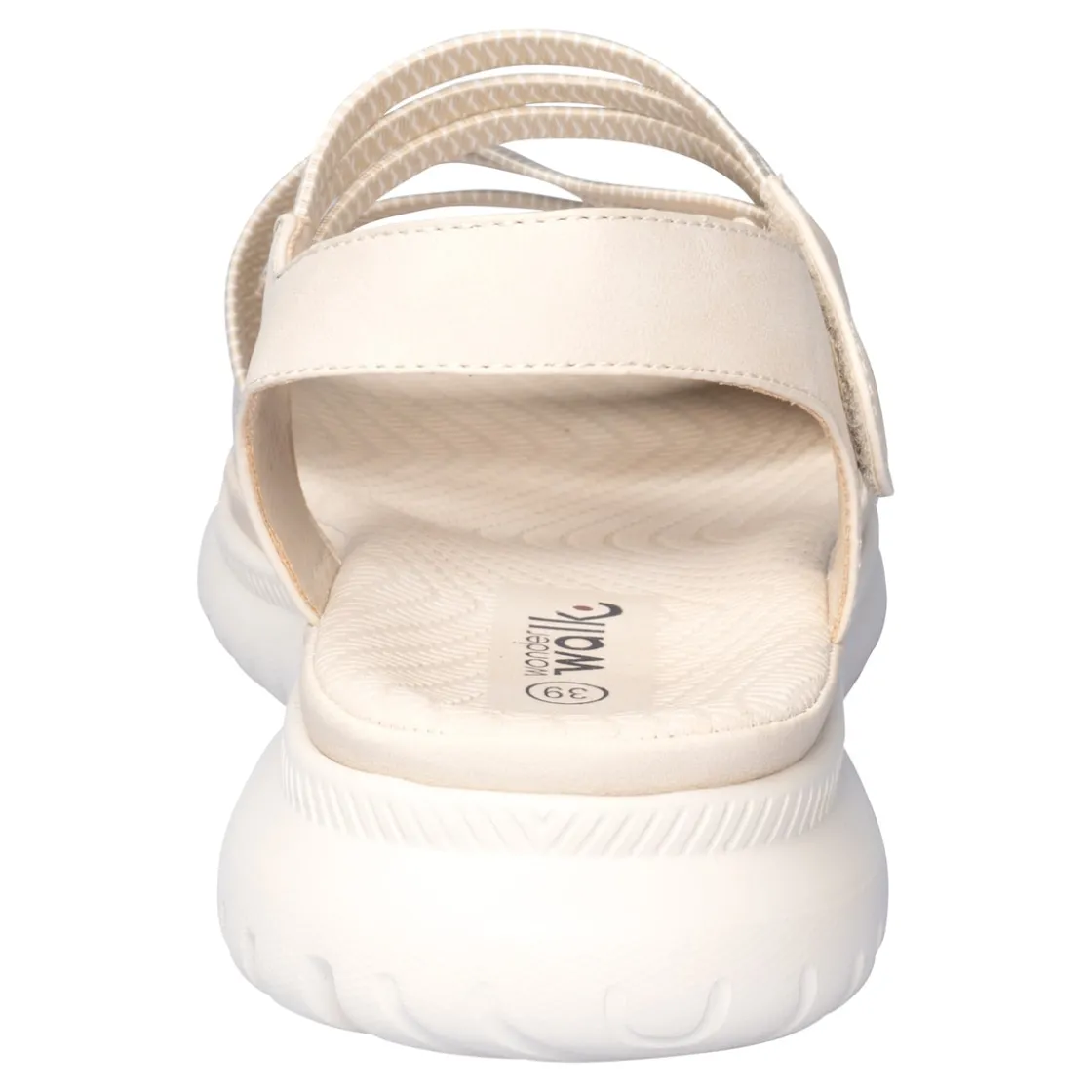 Sandalen|Die moderne Hausfrau Komfort-Sandalette "Leni" beige