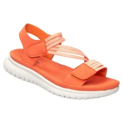 Sandalen|Die moderne Hausfrau Komfort-Sandalette "Leni" koralle