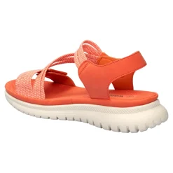 Sandalen|Die moderne Hausfrau Komfort-Sandalette "Leni" koralle