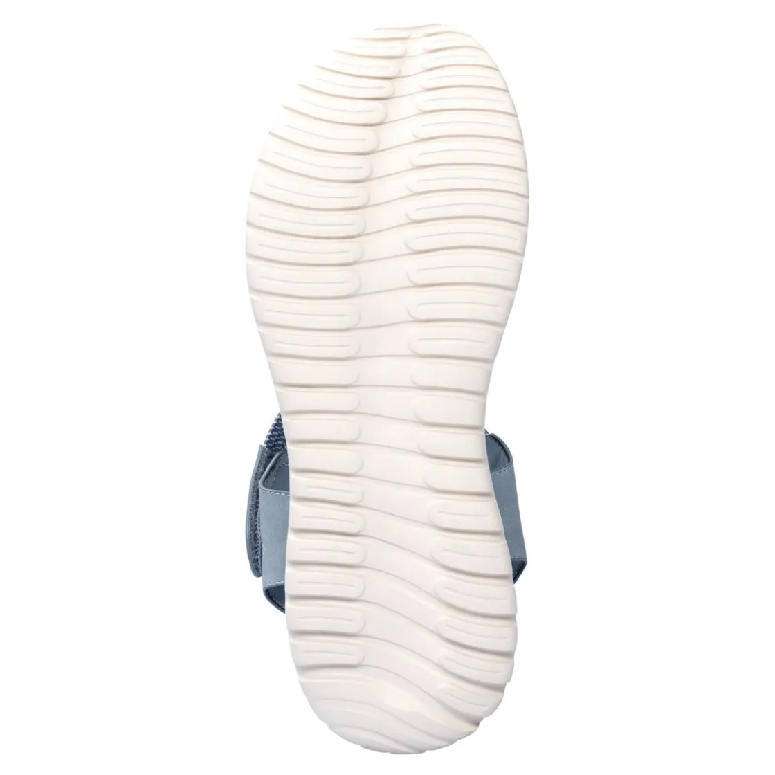 Sandalen|Die moderne Hausfrau Komfort-Sandalette "Leni" rauchblau