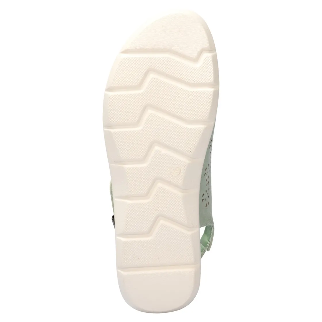 Sandalen|Die moderne Hausfrau Komfort-Sandalette „Rose“ salbei