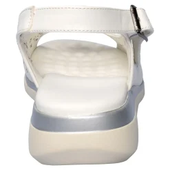 Sandalen|Die moderne Hausfrau Komfort-Sandalette „Rose“ weiß